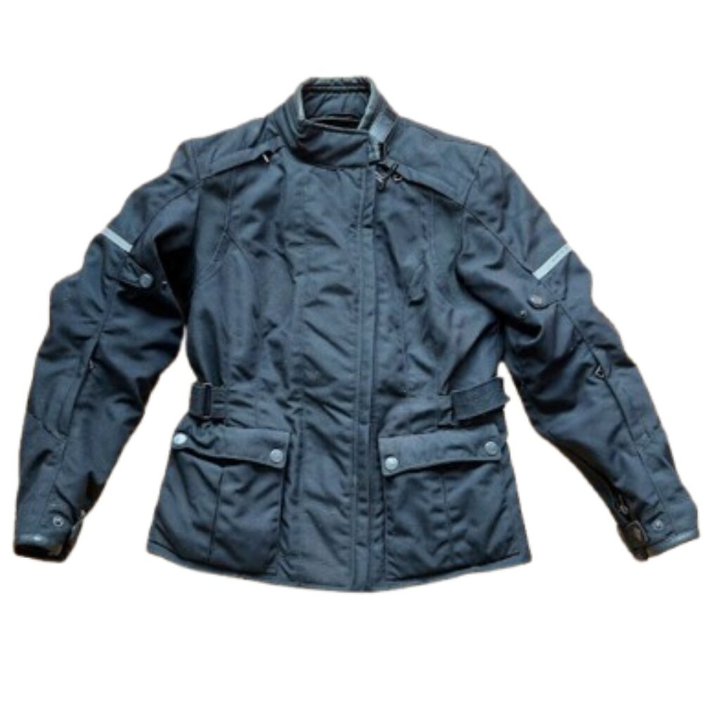 Rev'it! Black Women's Motorcycle Jacket Fits Small / Medium